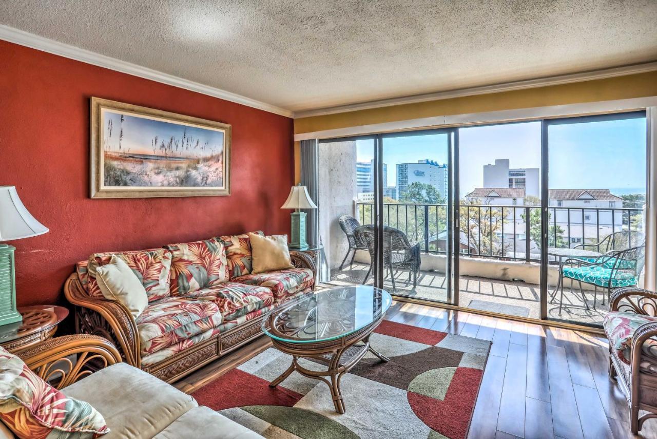 Myrtle Beach Condo, 1 Block To Ocean Shore! Ngoại thất bức ảnh